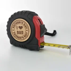 personalised tape measure 5m custom engraved gift for dad